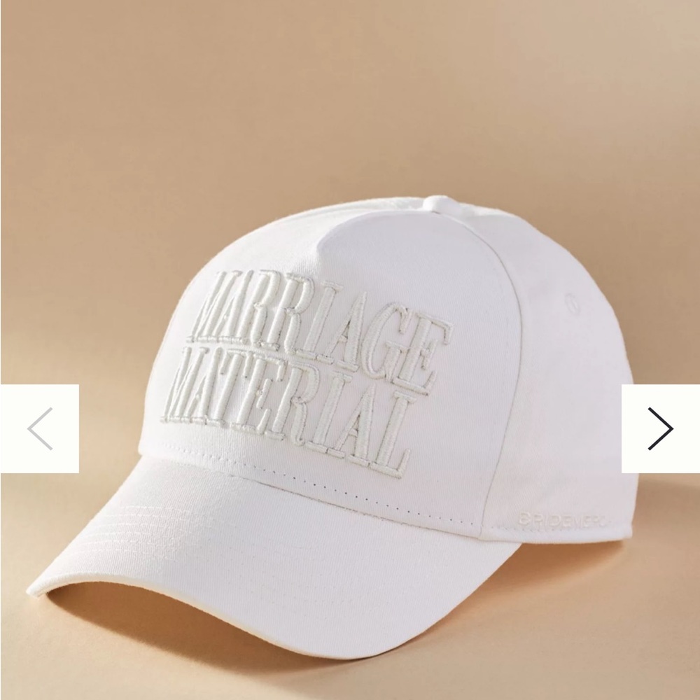 BRIDEMERCH Marriage Material Baseball Cap